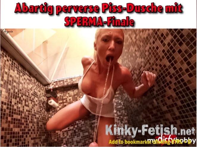 Daynia - Abartig perverse XXLPiss-Dusche mit Spermafinale Abyssy perverse XXLPiss shower with sperm finale! (MyDirtyHobby, MDH) | (FullHD | 2017)