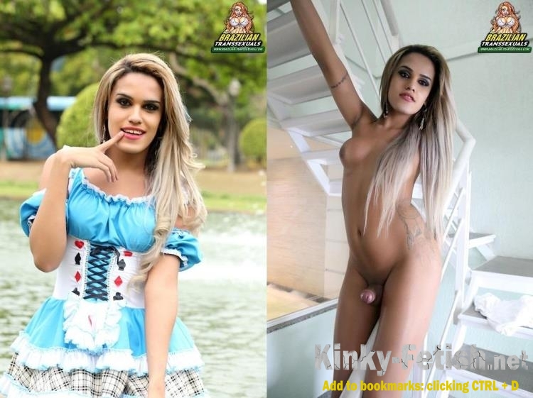 Aryanne Goulart - Aryanne Goulart - Naughty Blonde Aryanne Goulart! Remastered (Brazilian-Transsexuals) | (HD | 2017)