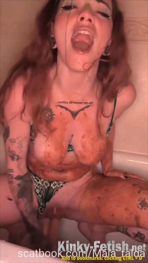 Spanish Malafalda Scat Smearing and Pussy Masturbation P1 (SD | 2025)