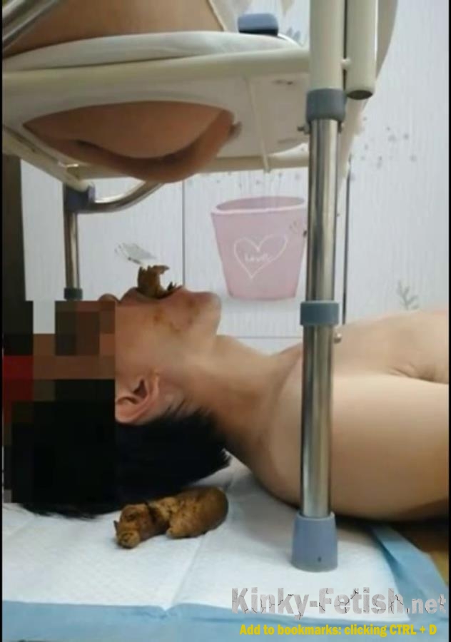 Chinese Scat Mistress Makes Big Shit on her Human Toilet P1 (SD | 2025)