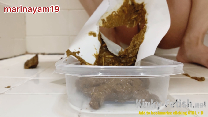 Marinayam19 - Diarrhea collection into container (FullHD | 2025)