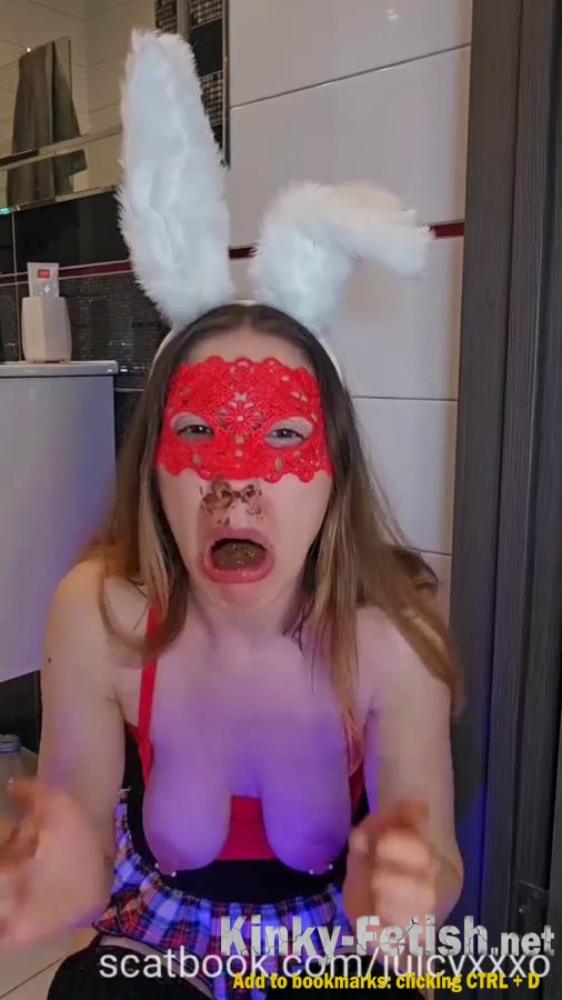 Juicy XXXO - The Christmas Bunny plays with his poop. P1 (SD | 2026)